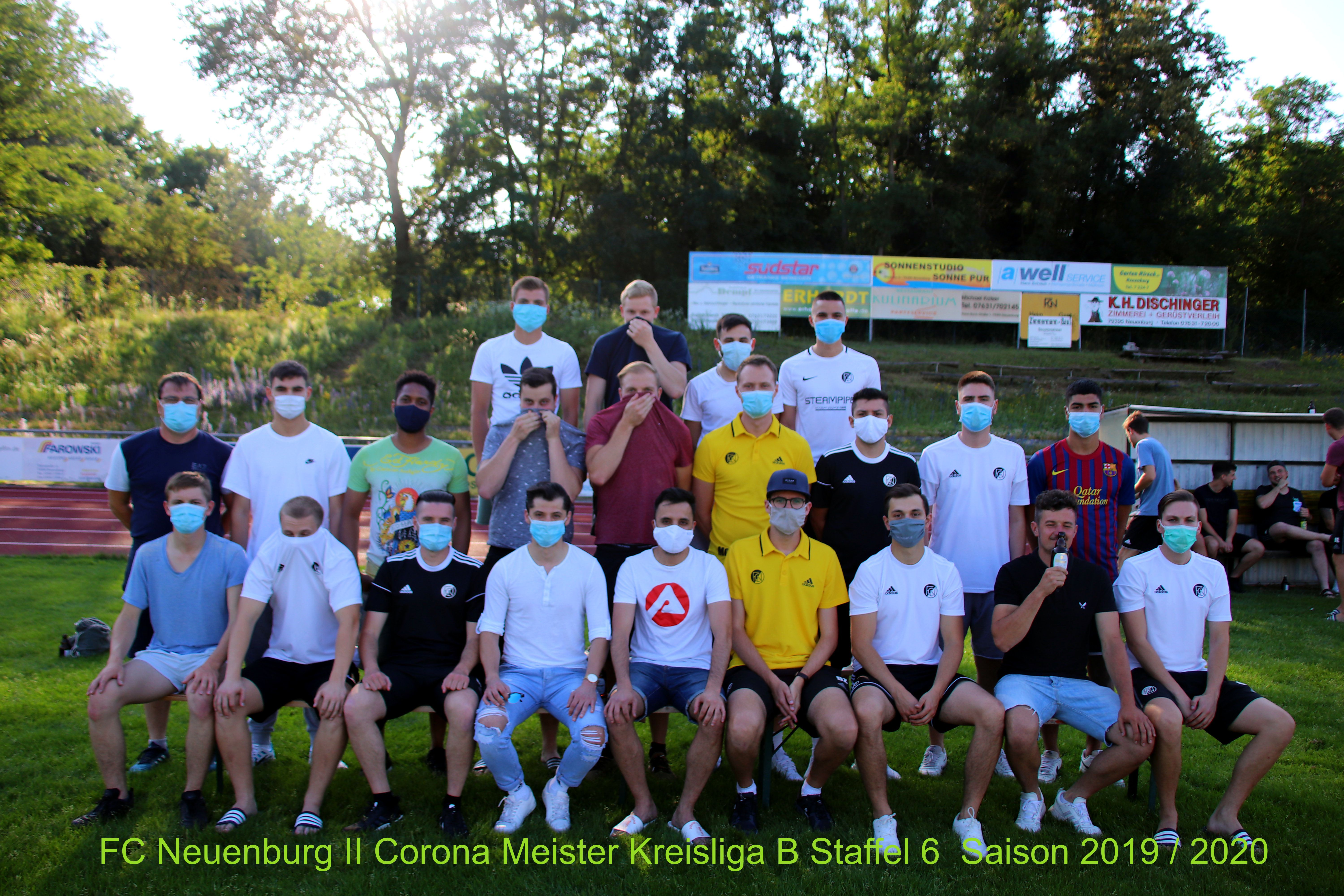 FC Neuenburg II Corona Meister 2020